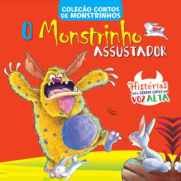 Livro Contos de Monstrinhos - O Monstrinho Assustador