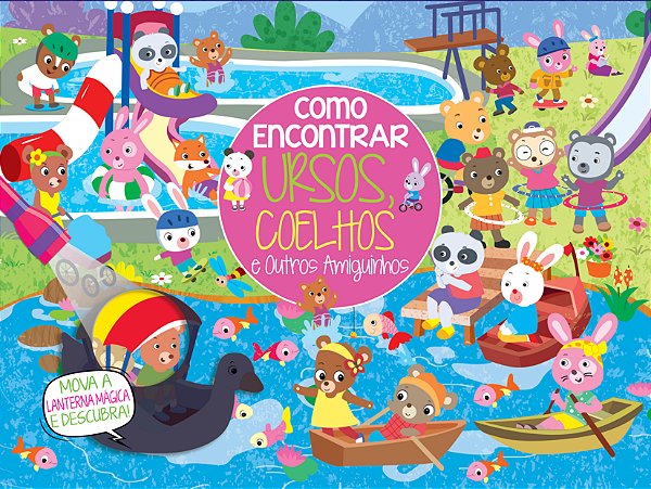 Livro Coleção Como Encontrar - Ursos e Coelhinhos e Outro...