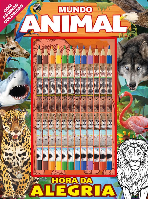 Livro Mundo Animal - Hora da Alegria