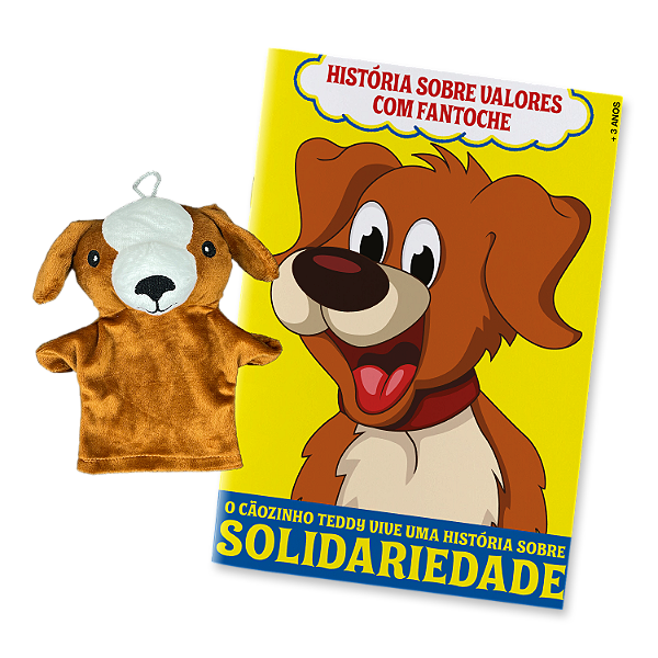 Livro História sobre Valores com Fantoche – Cachorro