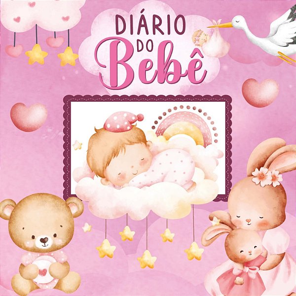 Livro Diário do Bebê - Meninas