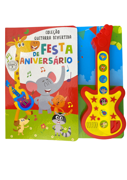 Livro Coleção Guitarra divertida - Festa de aniversário -...