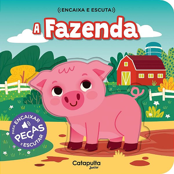 Livro Encaixa e escuta - A fazenda