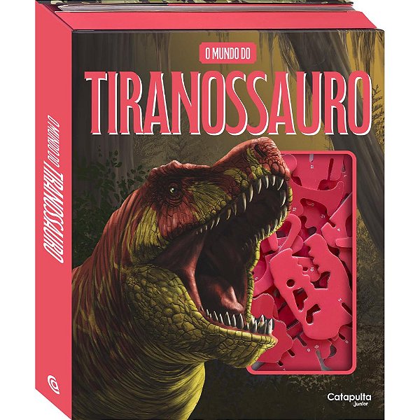Livro O mundo do tiranossauro