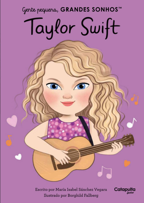 Livro Gente pequena, grandes sonhos: taylor swift