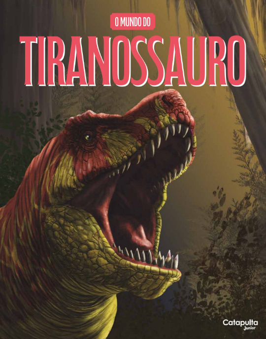 Livro O Mundo Do Tiranossauro