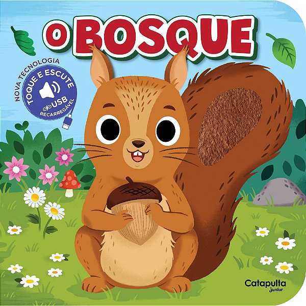 Livro Toque e escute: O bosque (USB)
