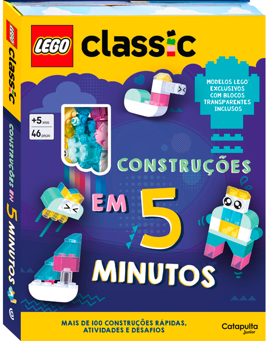 Livro Lego Classic. Construções em 5 minutos