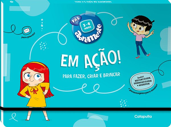 Livro Abremente Em Ação! 3-4 Anos
