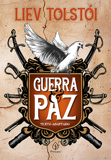 Livro Guerra e paz: texto adaptado