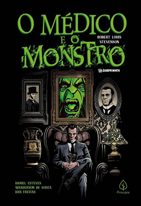 Livro O médico e o monstro: em quadrinhos