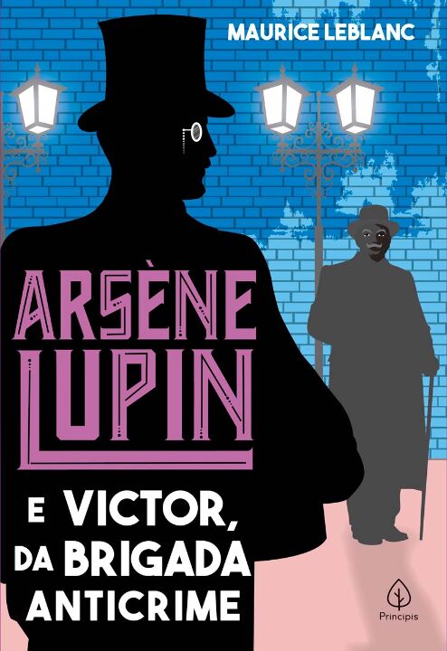 Livro Arsène Lupin e Victor, da Brigada Anticrime