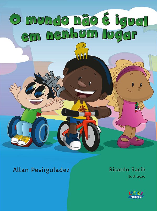 Livro O mundo não é igual em nenhum lugar