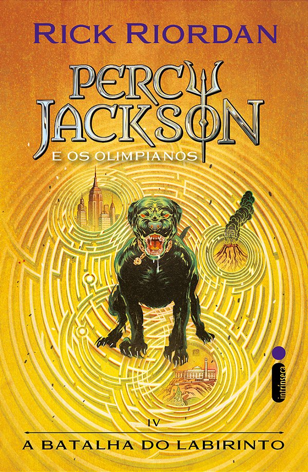 Livro Percy Jackson E Os Olimpianos  - A Batalha Do Labir...