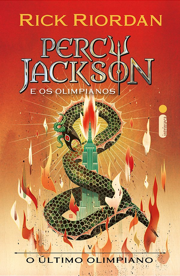 Livro Percy Jackson E Os Olimpianos - O Último Olimpiano