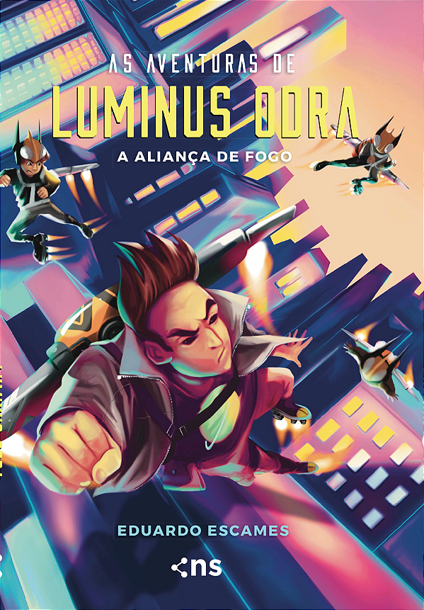 Livro As Aventuras de Luminus Odra 3: A Aliança de fogo