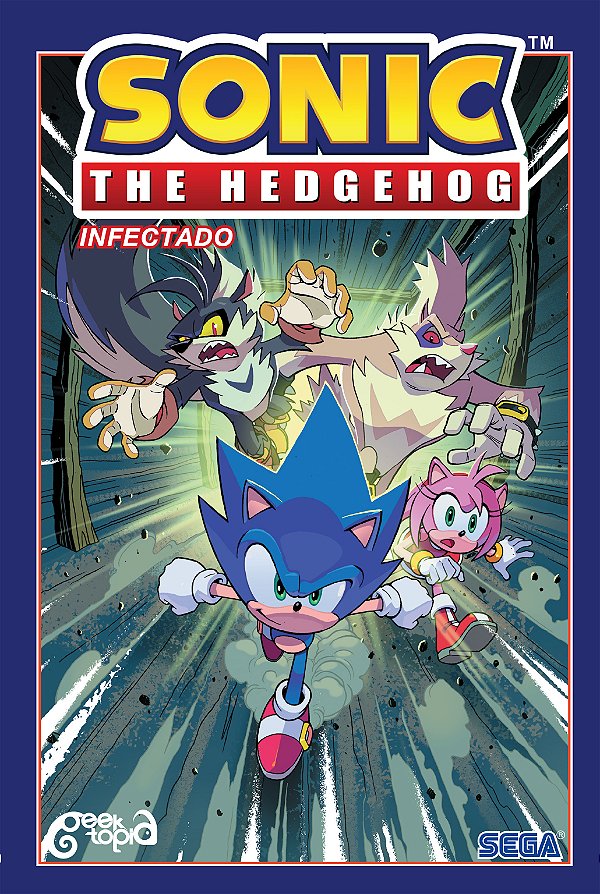 Livro Sonic The Hedgehog – Volume 4: Infectado ( ACOMPANH...