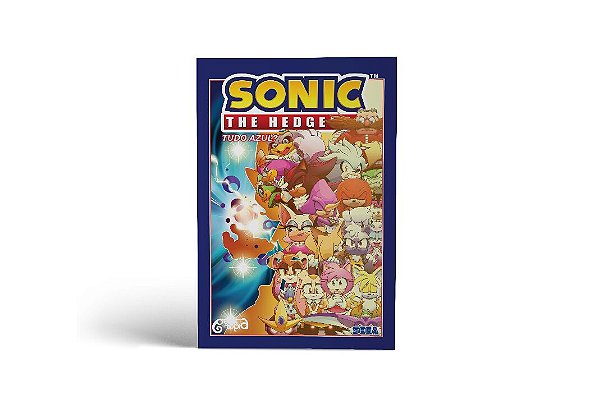 Livro Sonic The Hedgehog – Volume 8: Tudo azul?: ( ACOMPA...