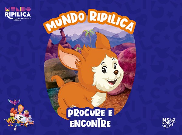 Livro Mundo Ripilica - Procure E Encontre