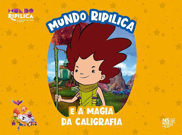 Livro Mundo Ripilica E A Magia Da Caligrafia