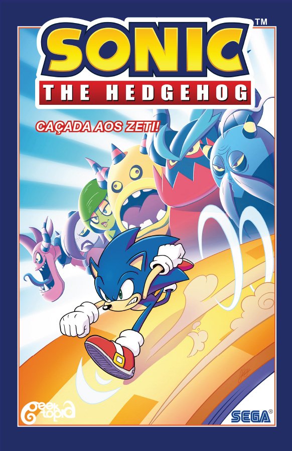 Livro Sonic The Hedgehog – Vol.11