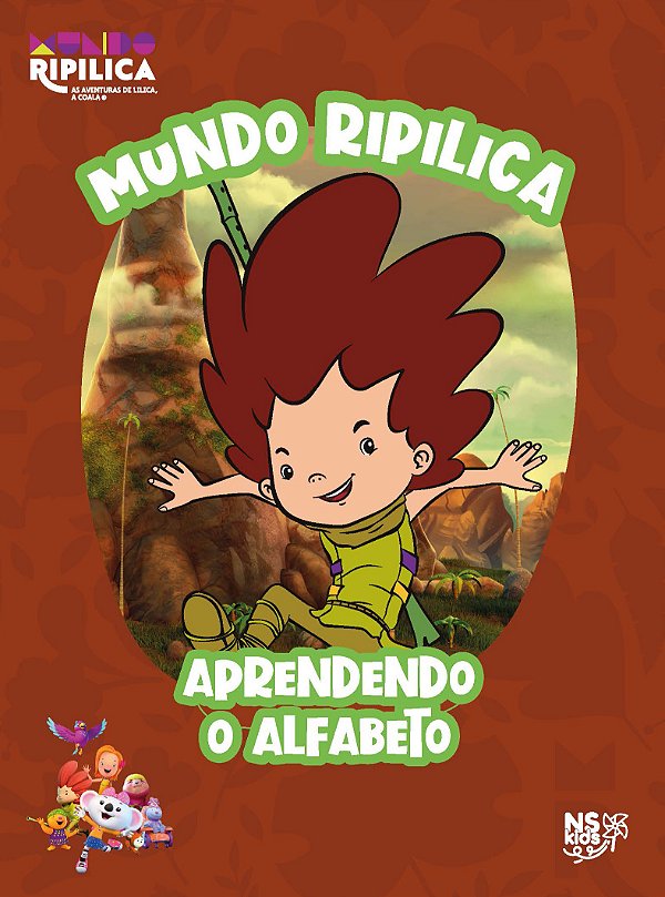 Livro Mundo Ripilica - Aprendendo O Alfabeto