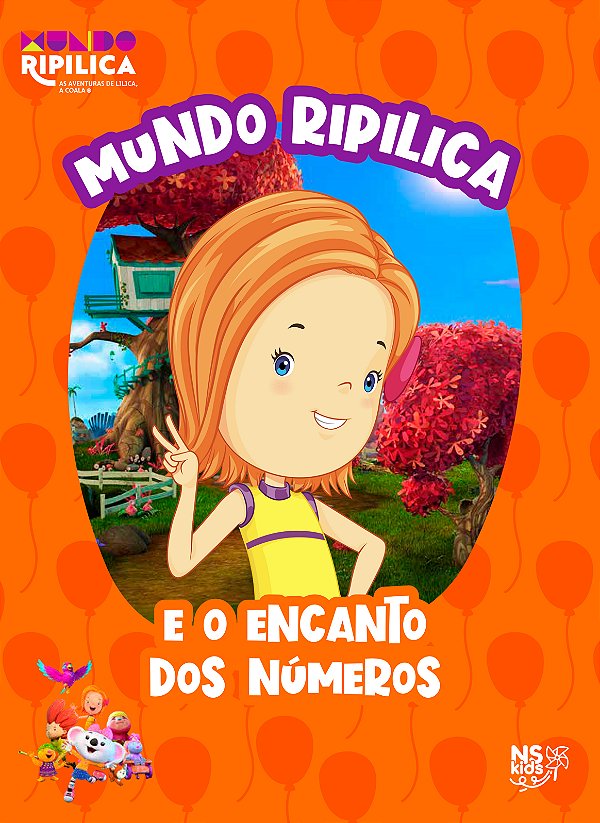 Livro Mundo Ripilica E A Magia Dos Números