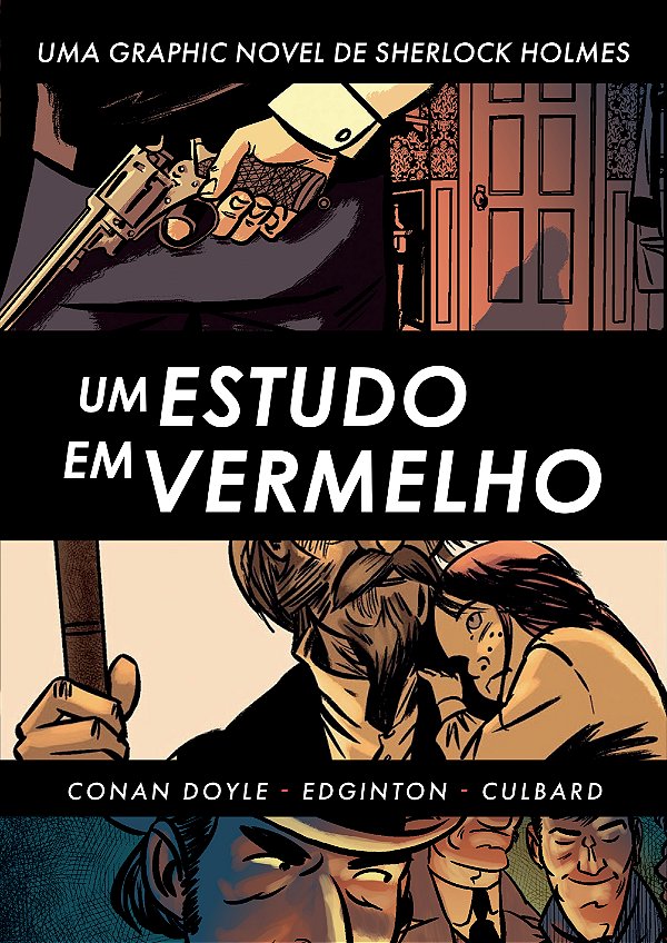 Livro Sherlock Holmes - Um Estudo Em Vermelho