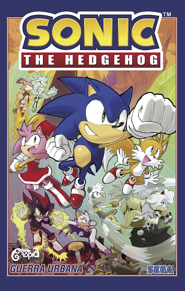 Livro Sonic The Hedgehog - Vol. 15