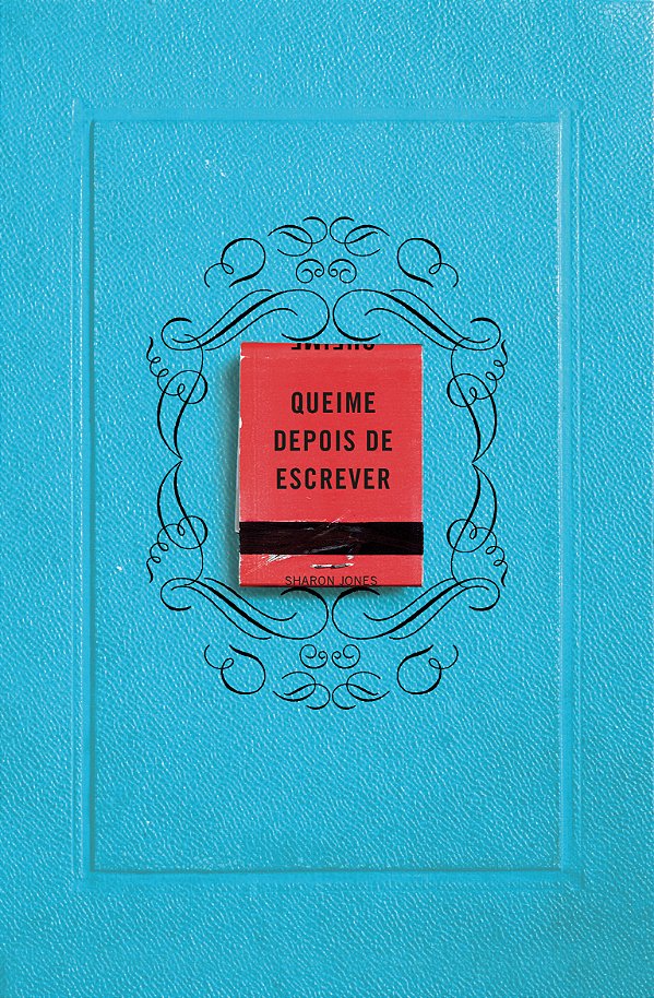 Livro Queime depois de escrever (Azul)