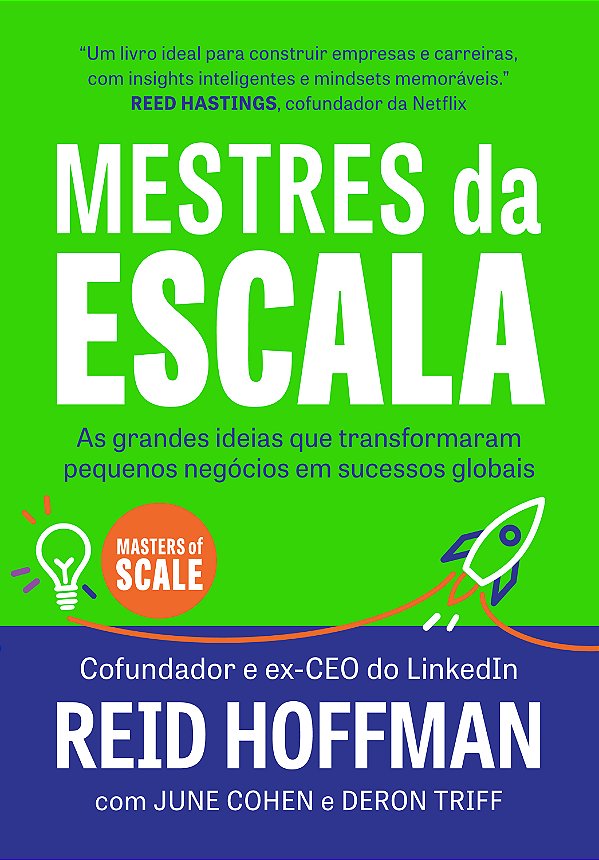 Livro Mestres da escala: As grandes ideias que transforma...