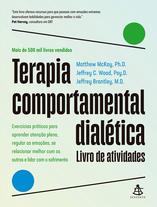 Livro Terapia Comportamental Dialética - Livro De Ativida...