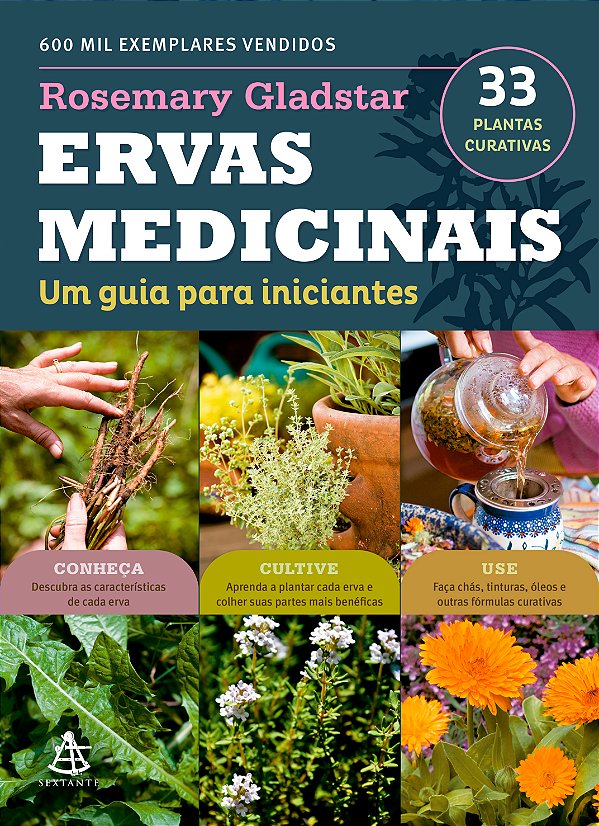 Livro Ervas Medicinais - Um Guia Para Iniciantes