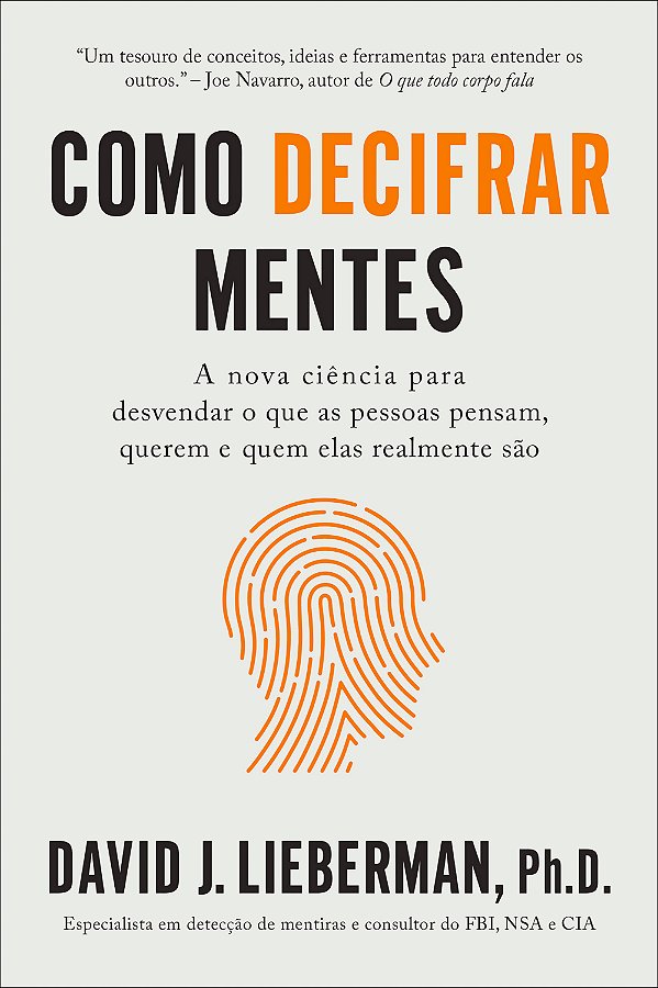Livro Como Decifrar Mentes