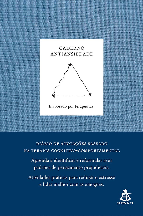 Livro Caderno Antiansiedade
