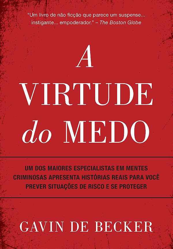 Livro A Virtude Do Medo