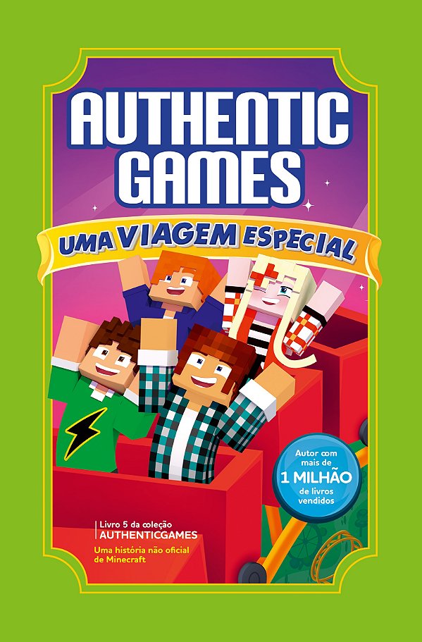 Livro AuthenticGames - Uma viagem especial