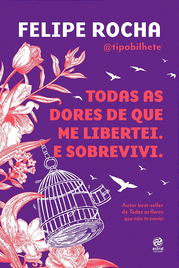 Livro Todas as dores de que me libertei. E sobrevivi.
