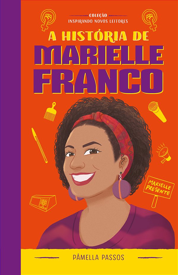 Livro A história de Marielle Franco: Coleção Inspirando N...