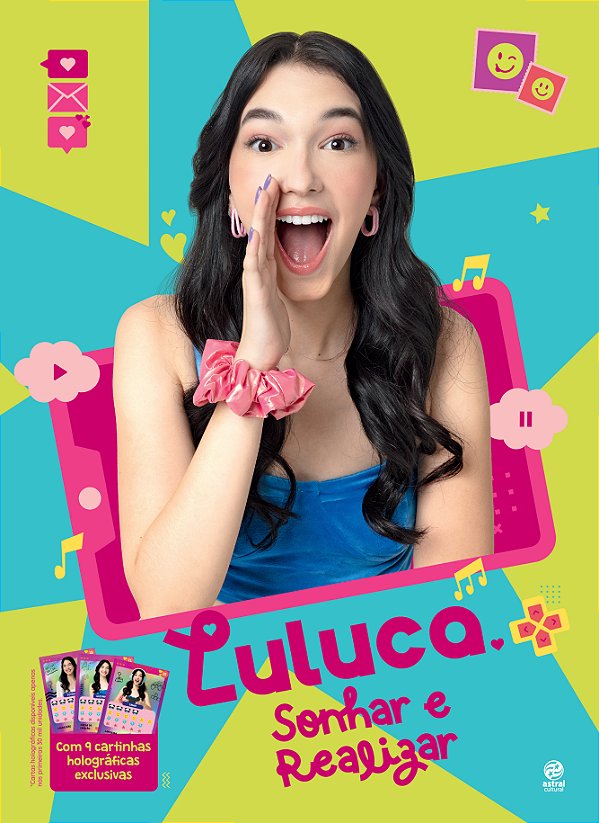 Livro Luluca - Sonhar e realizar