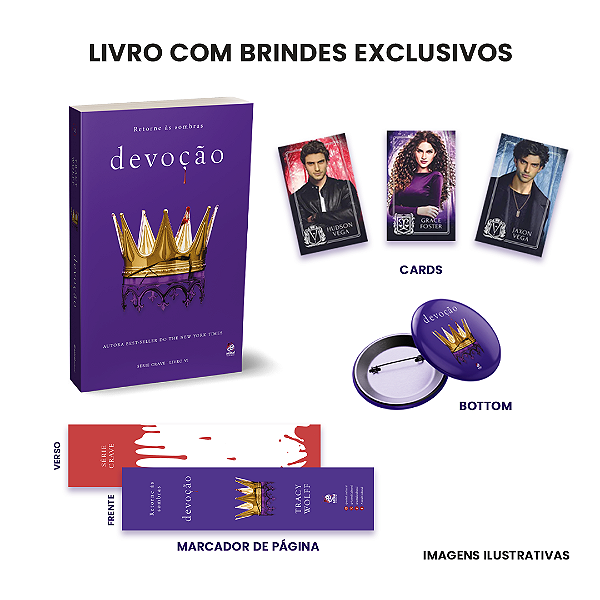 Livro Devoção - Livro Vi Da Série Crave - (Com Brinde)