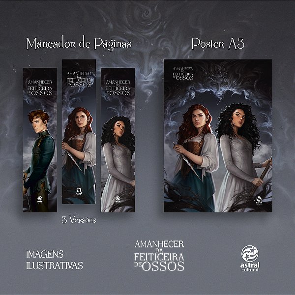 Livro Amanhecer Da Feiticeira De Ossos - + Brindes