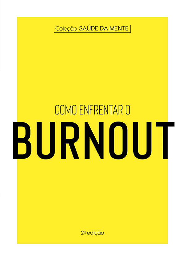 Livro Como enfrentar o burnout
