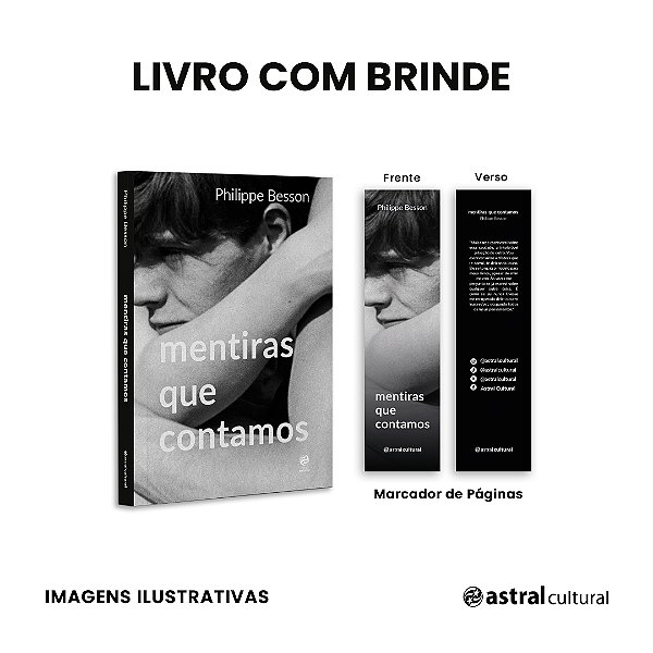 Livro Mentiras que contamos + marcador