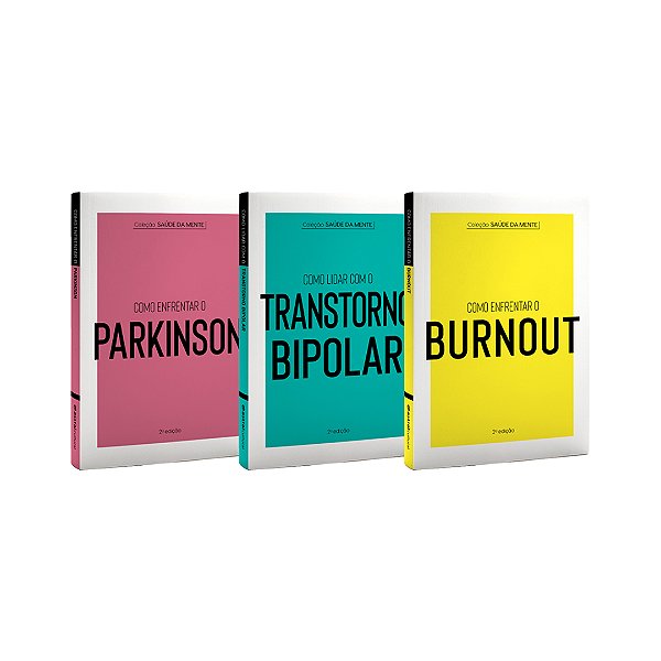 Livro Coleção Saúde da Mente (Burnout - Parkinson - Trans...