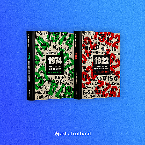 Livro Coleção 1922 e 1974 - Anos turbulentos