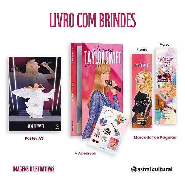 Livro O fenômeno Taylor Swift + brindes