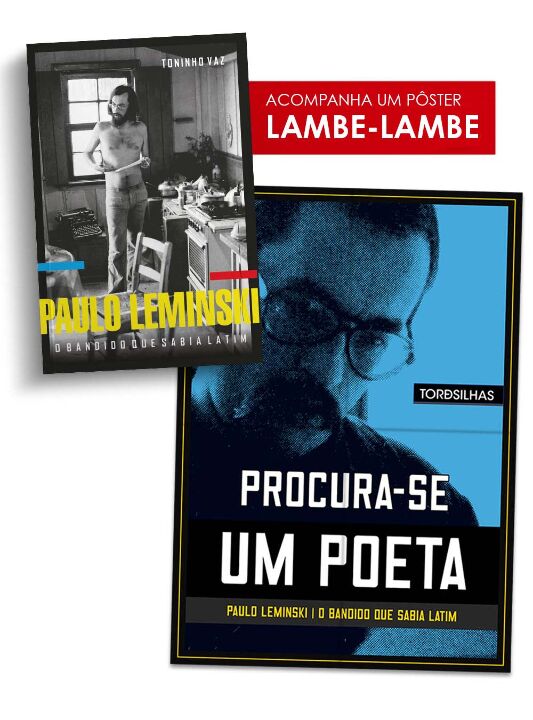 Livro Paulo Leminski - edição atualizada com brinde: o ba...