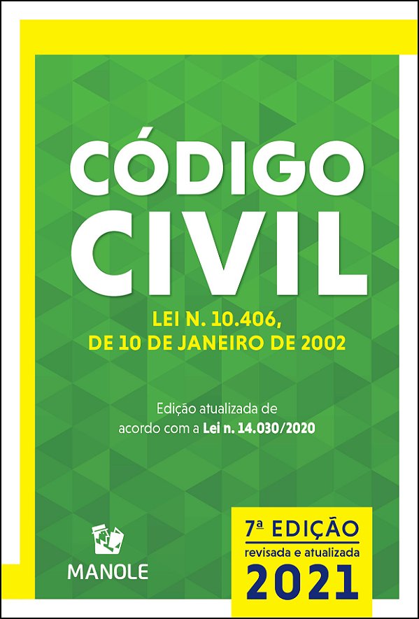 Livro Código Civil - Mini: lei n. 10.406, de 10 de janeiro de 2...
