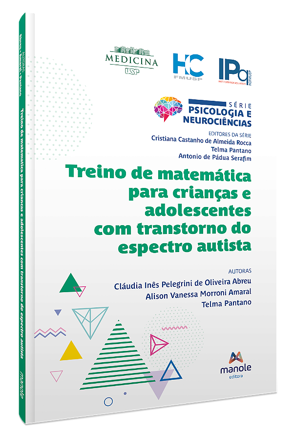 Livro Treino de matemática para crianças e adolescentes c...